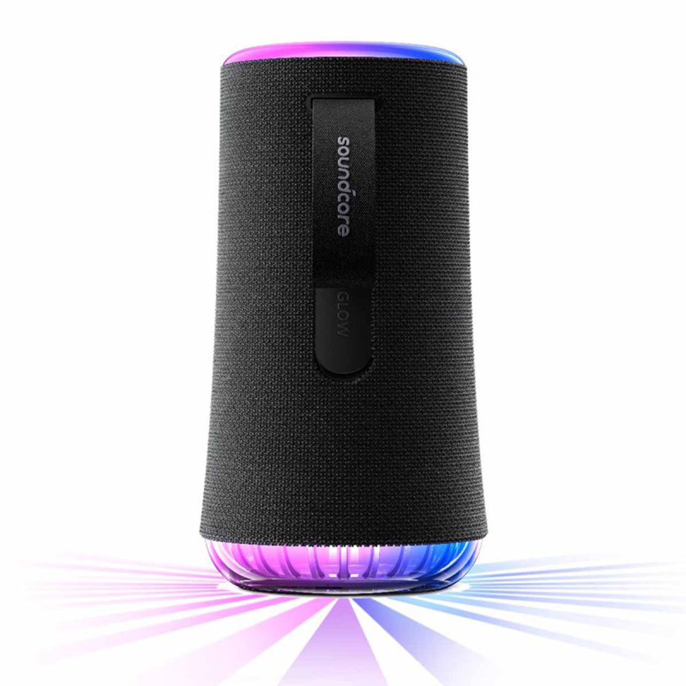 Anker - Wireless Speaker SoundCore Glow (A3166G11) - 360Â° Sound, 30W, IP67 - Black