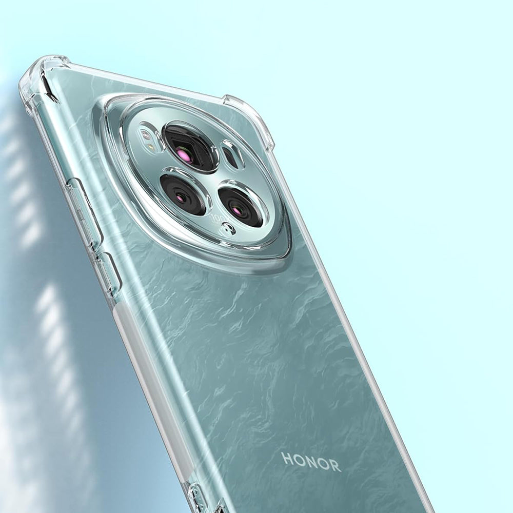 Techsuit - Shockproof Clear Silicone - Honor Magic6 Pro - Clear