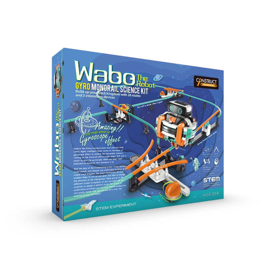 Construct & Create Επιστημονικό Κιτ Γυροσκοπικού Monorail Wabo The Robot – Θήκη για κινητό από το PhoneBazaar.gr