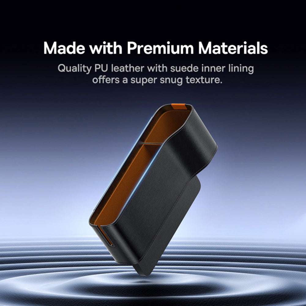 Baseus - Car Storage Box OrganizeFun (C20256502111-00) - PU, Cotton, 270 x 170 x 168mm - Black