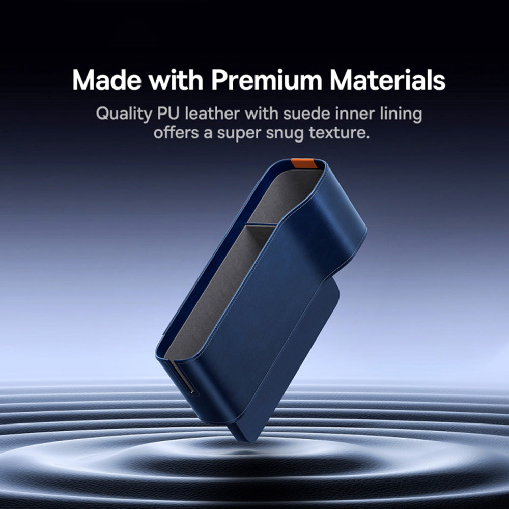 Baseus - Car Storage Box OrganizeFun (C20256502311-00) - PU, Cotton, 270 x 170 x 168mm - Blue