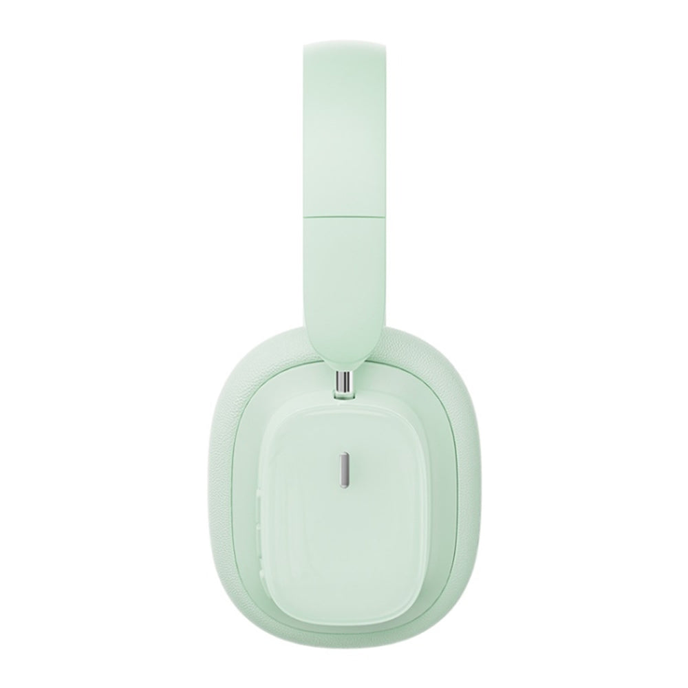 Baseus - Wireless Headphones Bowie H1i (A00050402633-00) - Noise-Cancellation, Bluetooth 5.3 - Natural Green