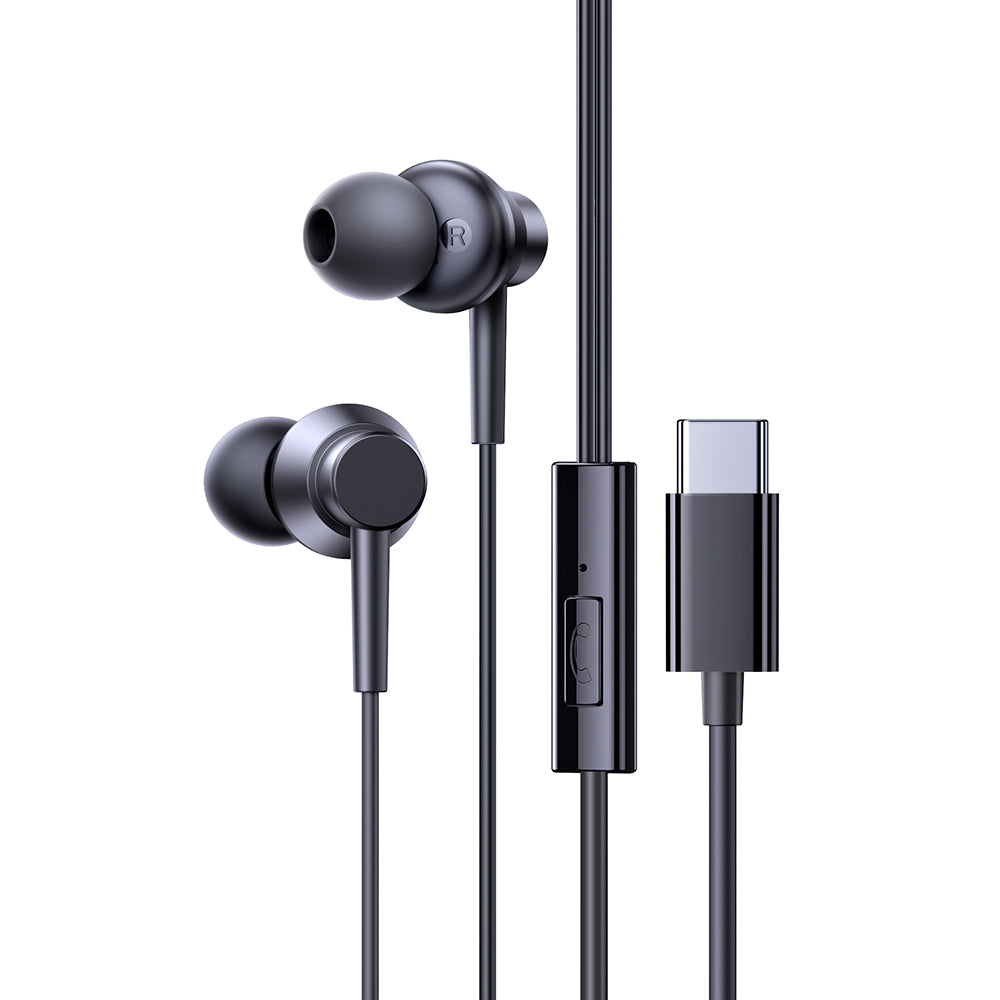 Baseus - Wired Earphones Encok CZ11 (A00164300113-Z1) - Type-C, In-Ear - Cluster Black