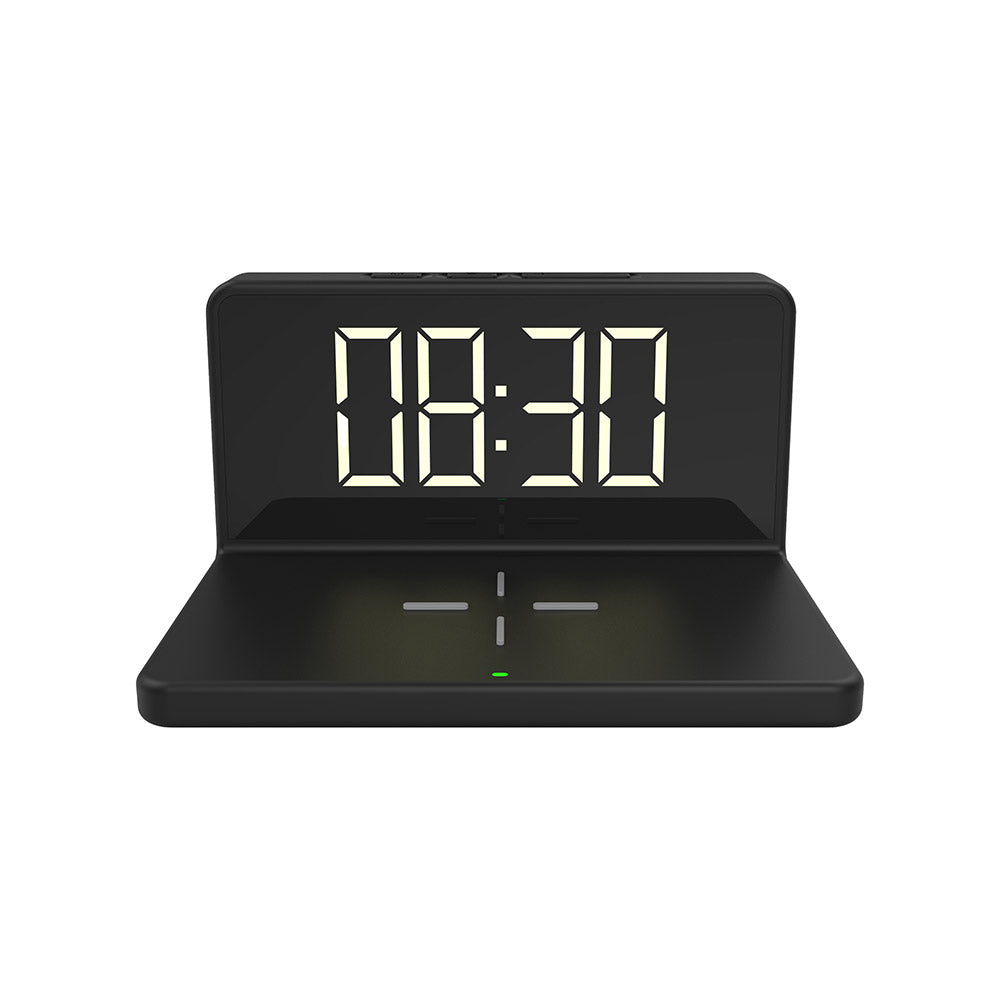 The Source Wireless Phone Charging Alarm Clock - Ασύρματος Φορτιστής Smartphone Ξυπνητήρι – Θήκη για κινητό από το PhoneBazaar.gr
