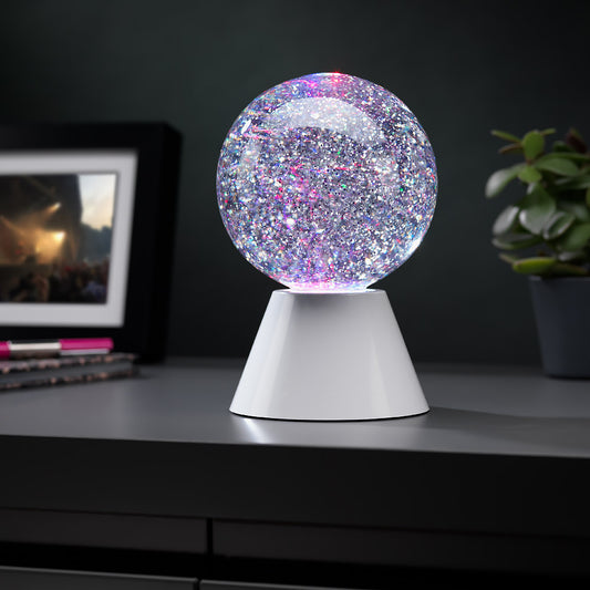 The Source - Spinning Glitter Ball - Περιστρεφόμενη Διακοσμητική Μπάλα Με Glitter – Θήκη για κινητό από το PhoneBazaar.gr