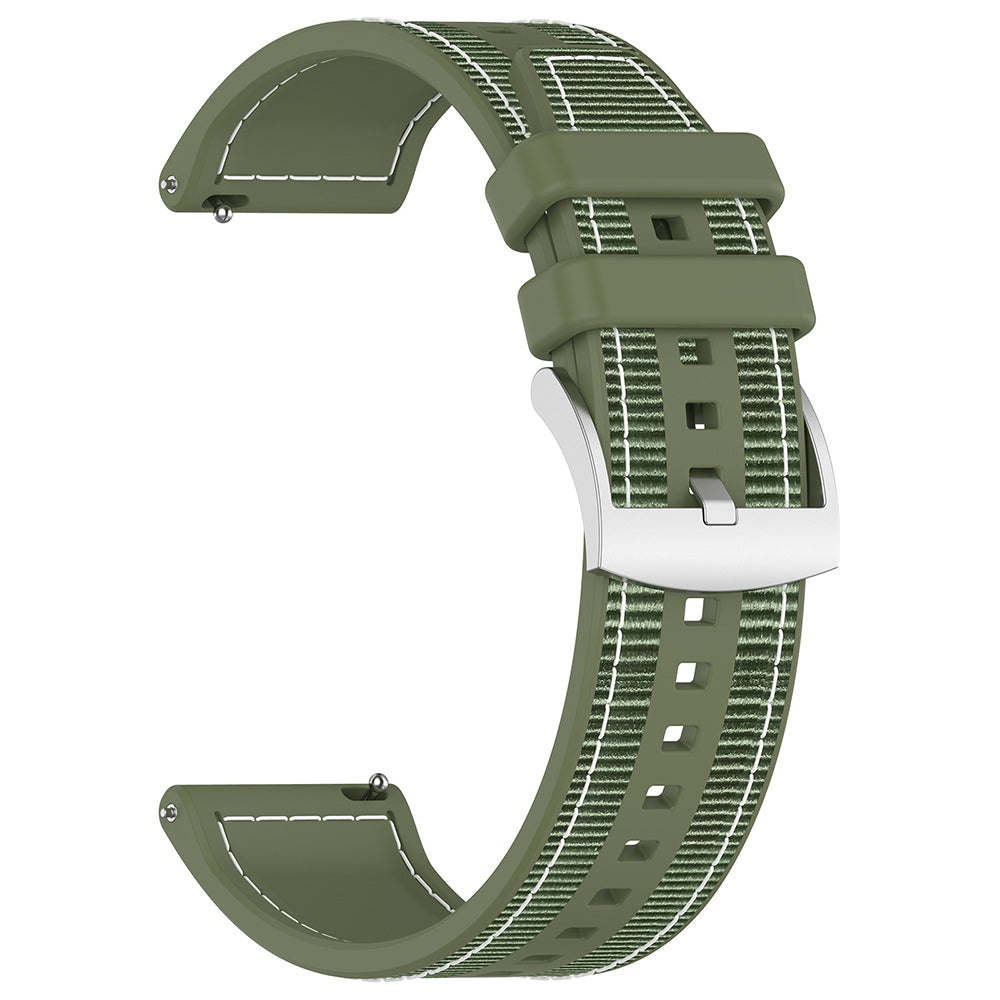 Techsuit - Watchband 22mm (W051) - Huawei Watch GT 2 (46mm)/GT 2 Pro/GT 3 Pro (46mm)/Ultimate, Xiaomi Watch S1 - Green