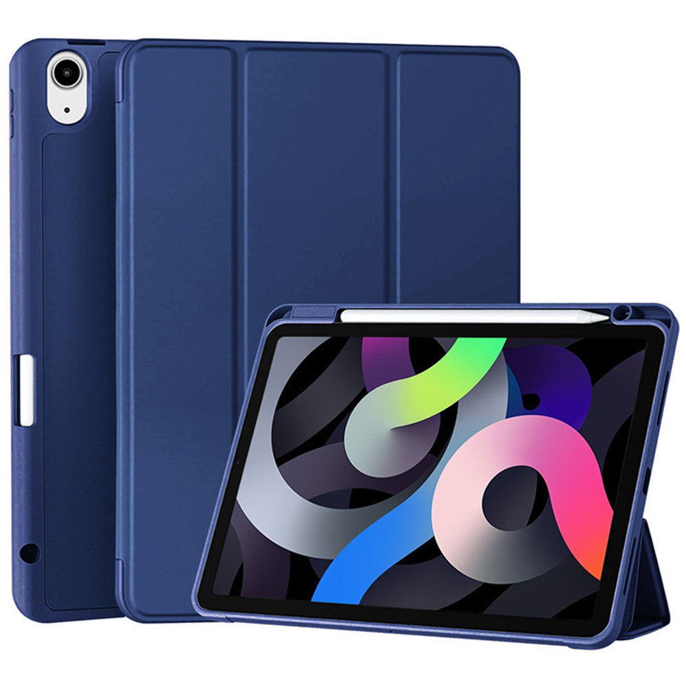Techsuit - Flex Trifold (with Pencil Holder) - Samsung Galaxy Tab A11 Plus / A9 Plus - Dark Blue