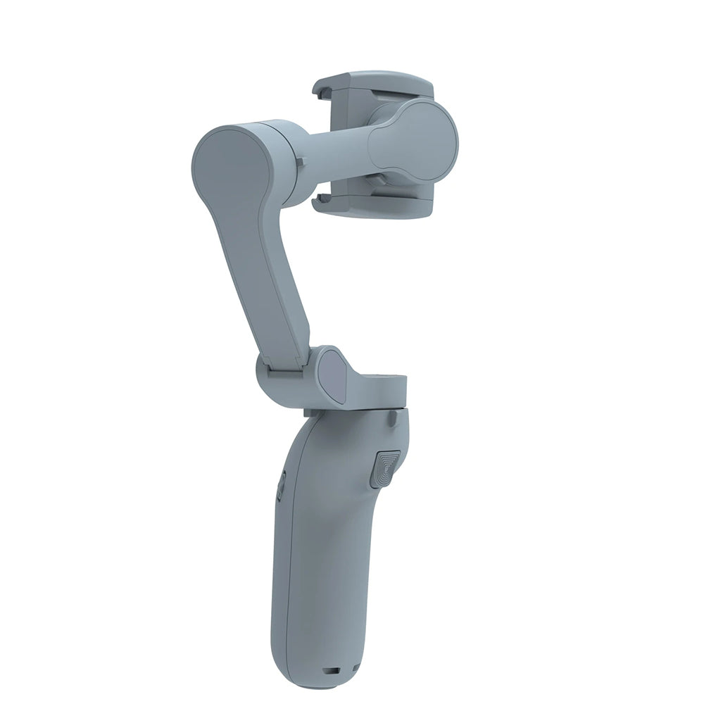 Techsuit - Phone Gimbal (L7C Pro) - with Bluetooth, Inception Mode, Beauty Function, Tripod, 2000mAh - Gray