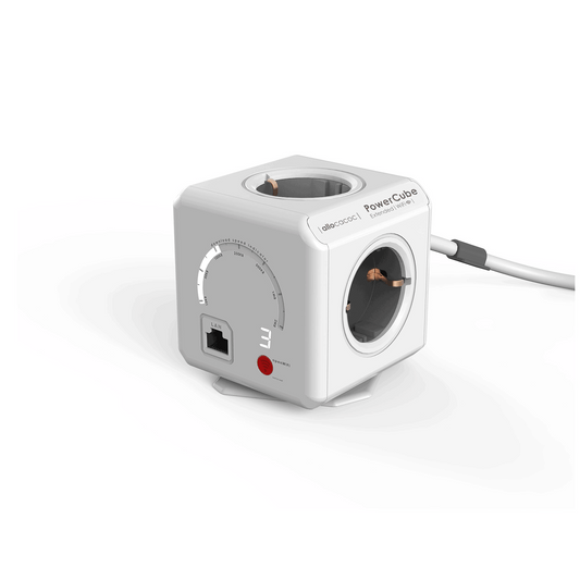 Allocacoc® Powercube |Extended Wifi| Πολύπριζο 4 Θέσεων - Γκρι - 9710/Deexwf – Θήκη για κινητό από το PhoneBazaar.gr