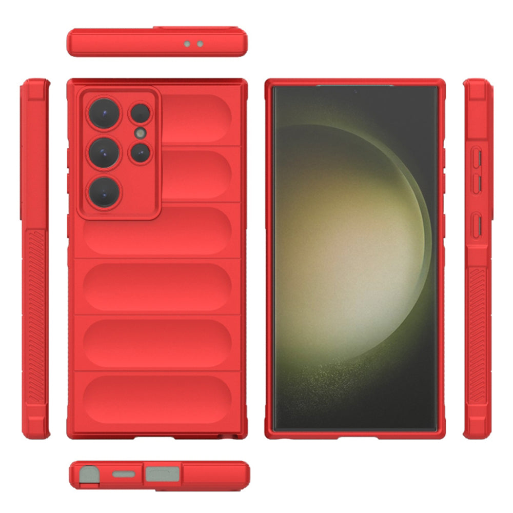 Techsuit - Magic Shield - Galaxy S23 Ultra - Red