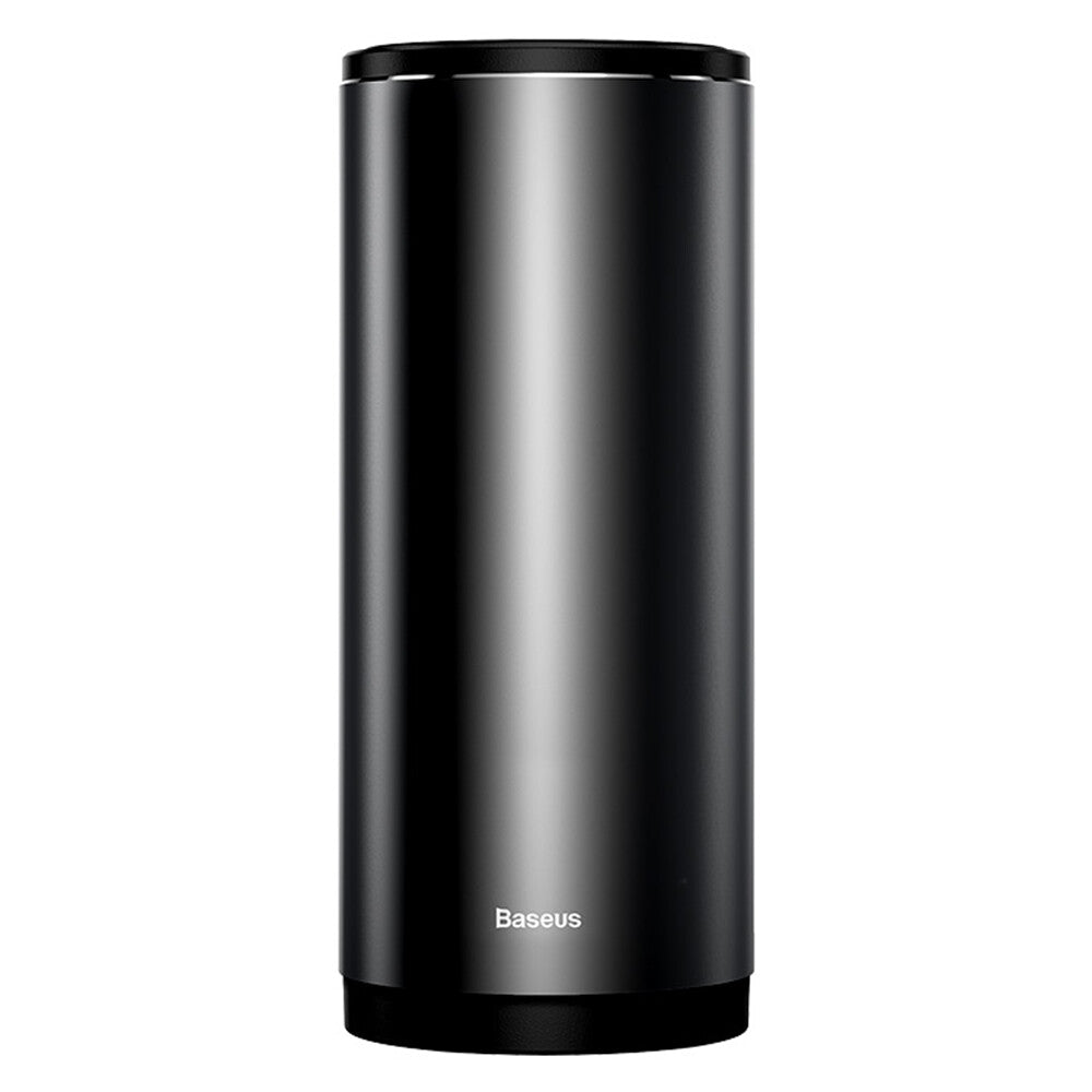 Baseus - Trash Can Gentleman Style (CRLJT-01) - with 30 Garbage Bags, Aluminum Alloy, ABS, 500ml - Black