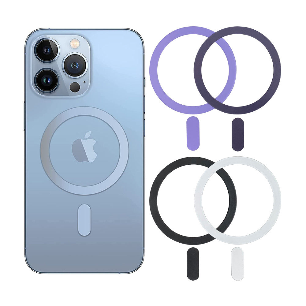 Techsuit - MagSafe Adapter (MPR5) - Round Shape, Aluminium Alloy, 3M - Light Purple