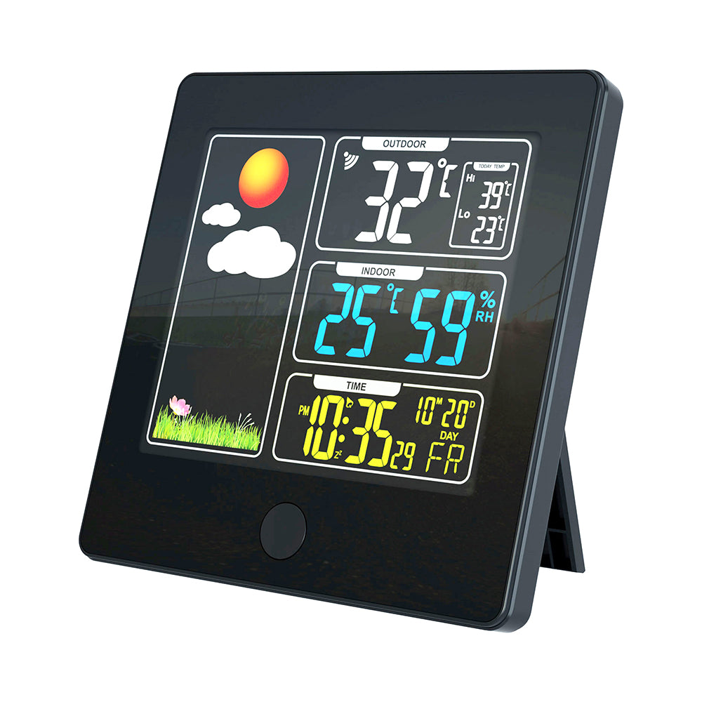 The Source Led Weather Station - Οικιακός Μετεωρολογικός Σταθμός Με Ασύρματο Εξωτερικό Αισθητήρα – Θήκη για κινητό από το PhoneBazaar.gr