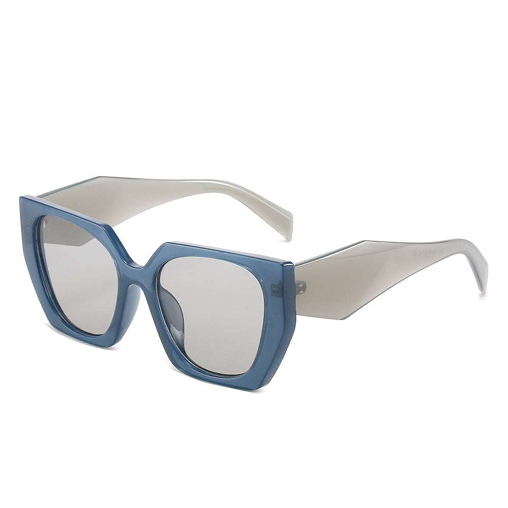 Techsuit - Μόδα > Αξεσουάρ > Γυαλιά Ηλίου (3967) - for Women, PC Frame and Lens - Blue / Light Gray
