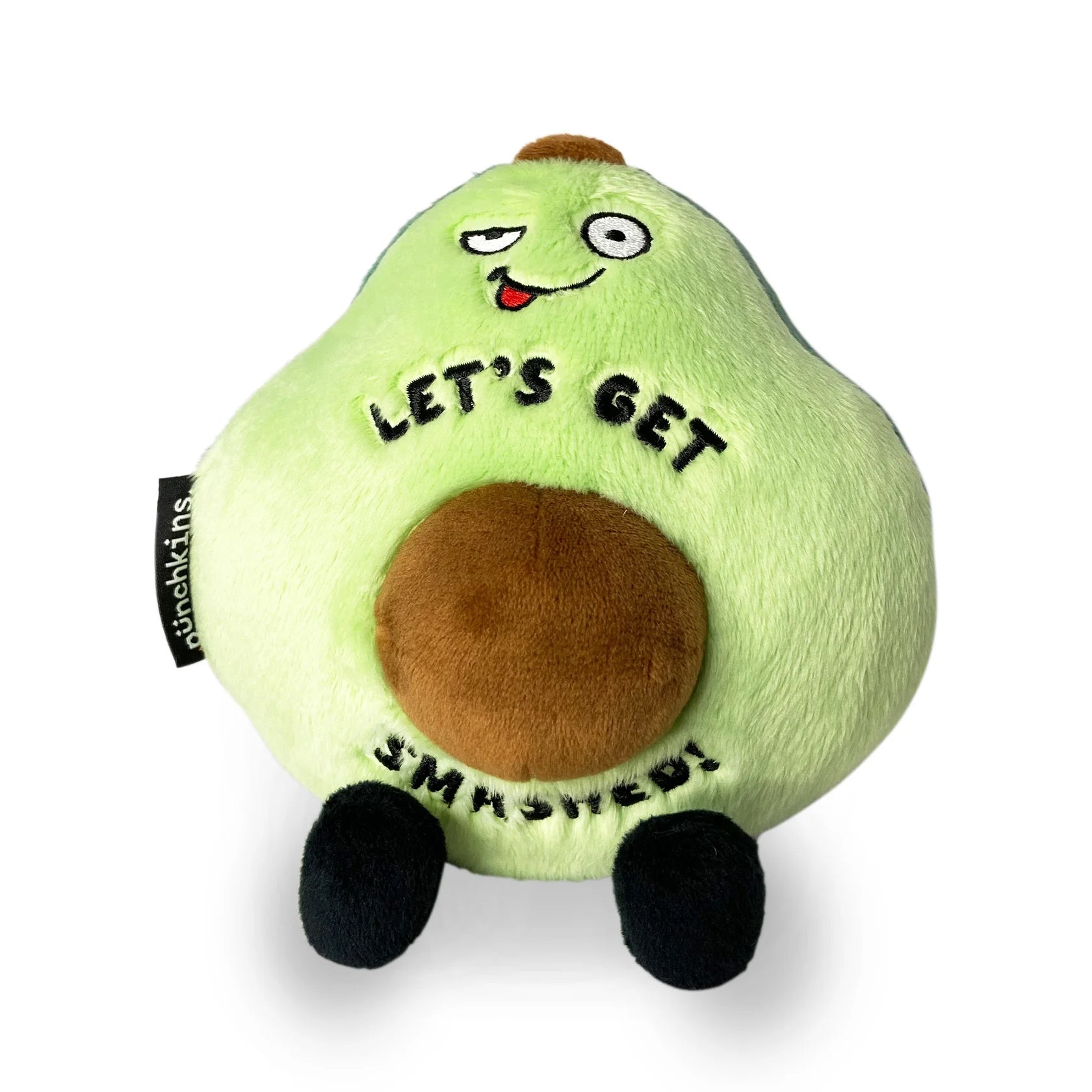 Punchkins Plush Χιουμοριστικό Λούτρινο Αβοκάντο – "Let'S Get Smashed" – Θήκη για κινητό από το PhoneBazaar.gr