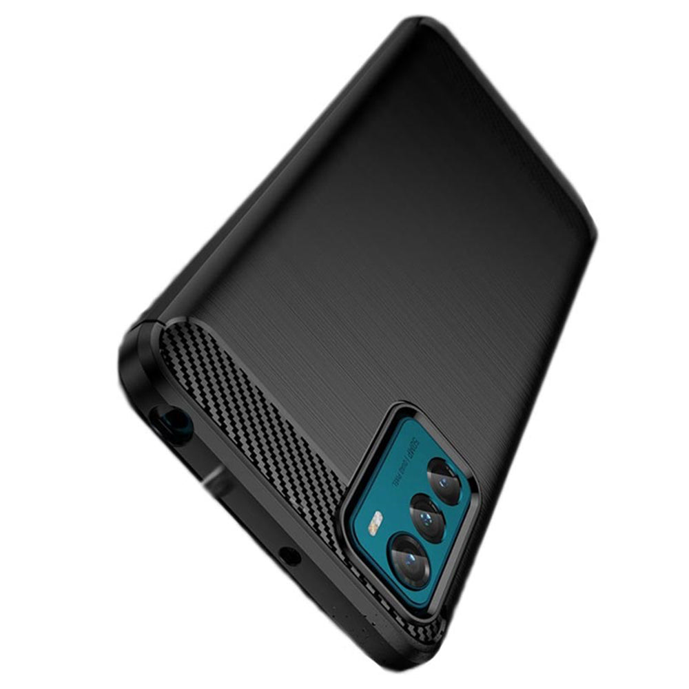 Techsuit - Carbon Silicone - Motorola Moto G42 - Black