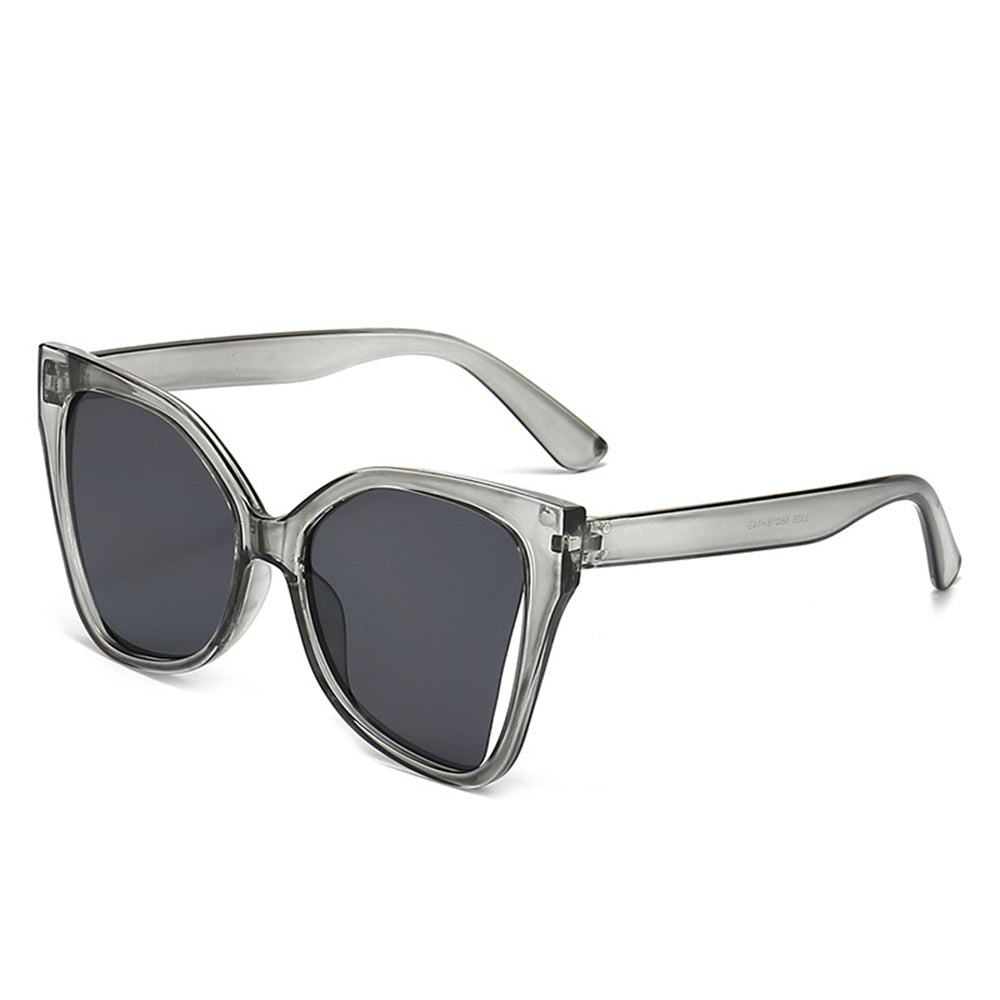 Techsuit - Μόδα > Αξεσουάρ > Γυαλιά Ηλίου (5335) - for Women with PC Frame and Lens, Butterfly Shape - Gray