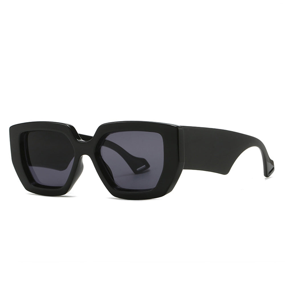 Techsuit - Μόδα > Αξεσουάρ > Γυαλιά Ηλίου (86321) - for Women with PC Frame and Lens, Vintage - Black / Gray