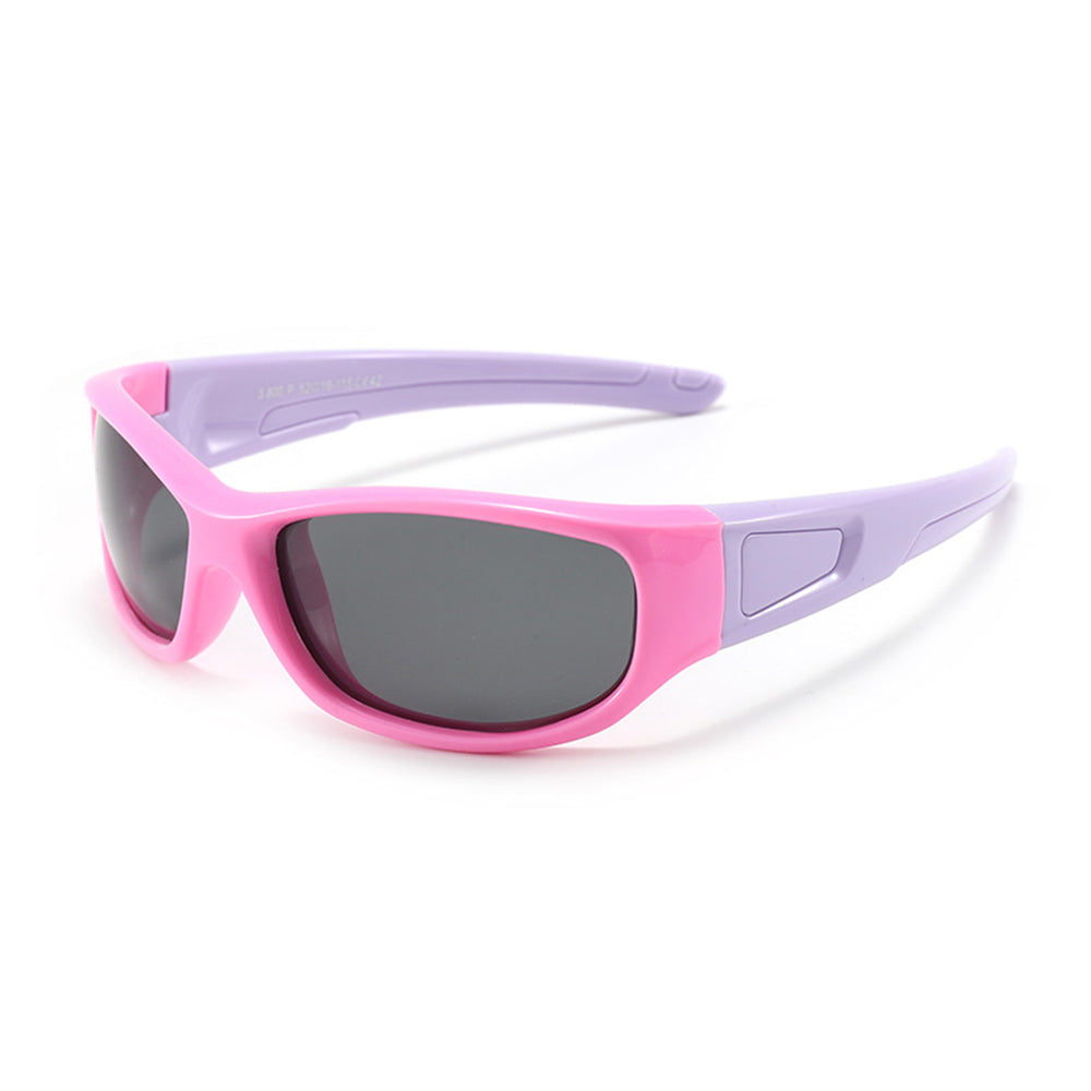 Techsuit - Μόδα > Αξεσουάρ > Γυαλιά Ηλίου Polarised (800-C42) - for Kids, Sport Type, Flexible - Pink / Purple