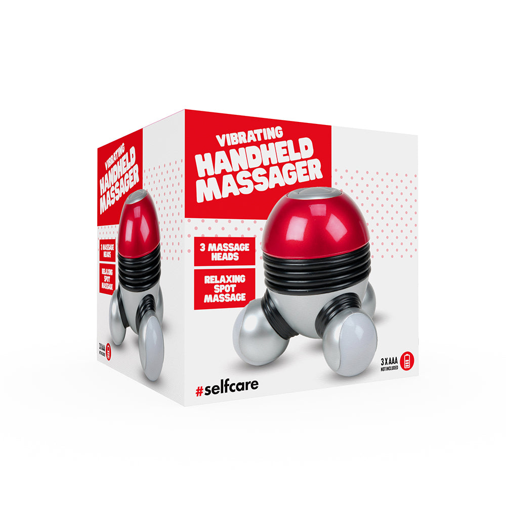 The Source Vibrating Handheld Massager Φορητή Συσκευή Μασάζ Τριών Κεφαλών – Θήκη για κινητό από το PhoneBazaar.gr