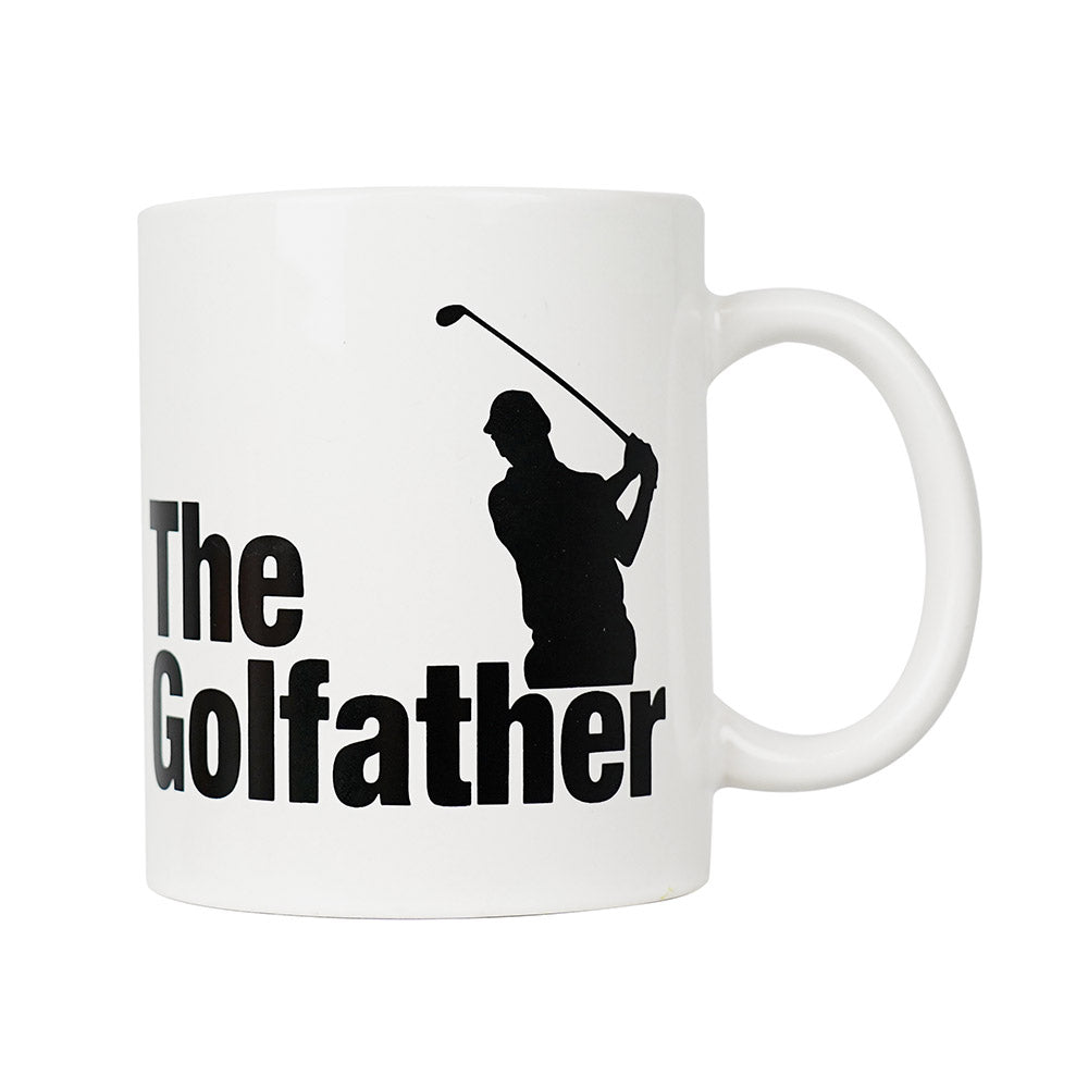The Source Golfather Mug and Coaster – Κούπα & Σουβέρ Golfather – Σετ Δώρου για Παίκτες του Γκολφ