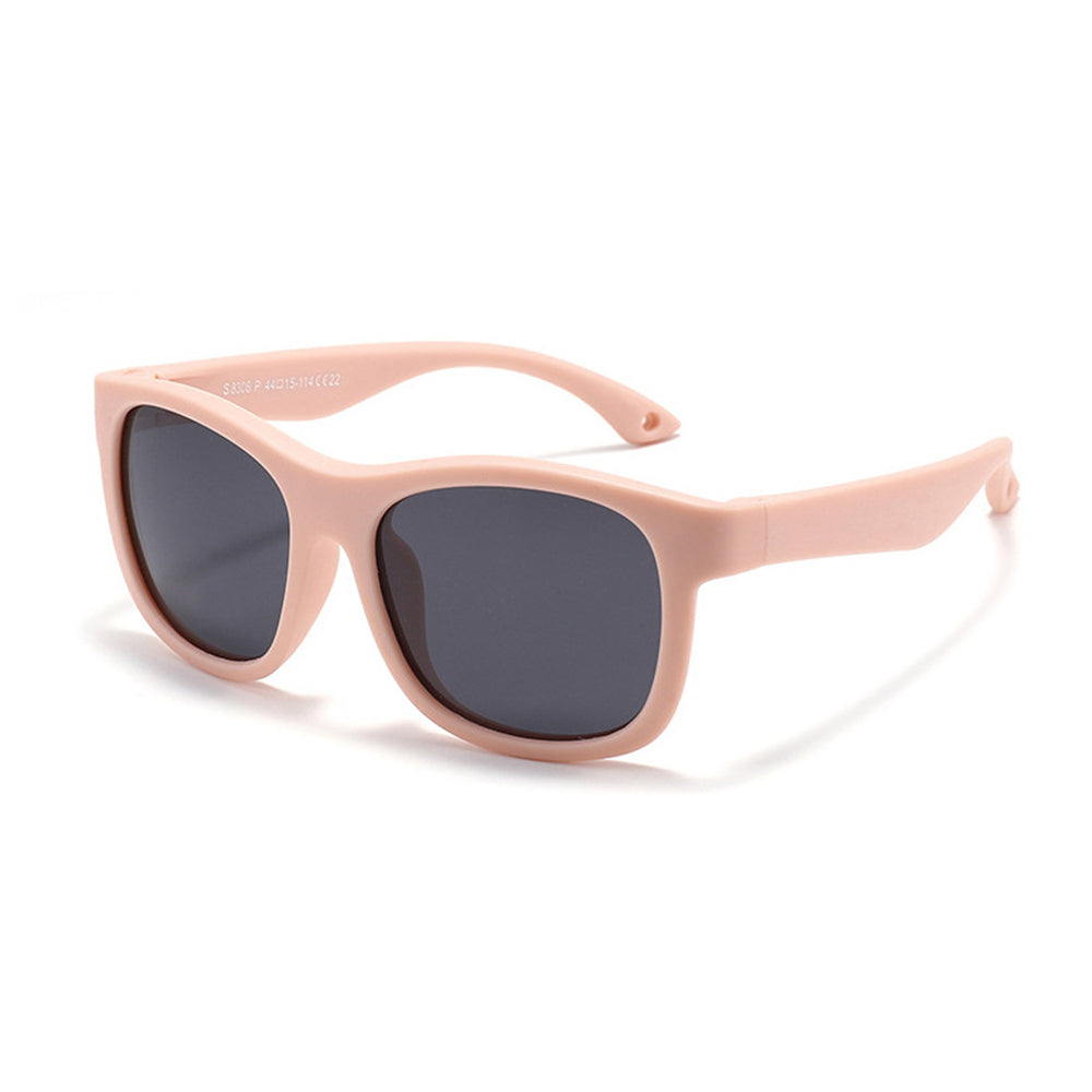 Techsuit - Μόδα > Αξεσουάρ > Γυαλιά Ηλίου Polarised (8306-C22) - for Babies, Square Shape, with Strap - Sand Pink