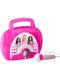 Ekids Barbie Boombox Karaoke & Ενσύρματο Μικρόφωνο Για Παιδιά Με Ενσωματωμένη Μουσική, Φωτισμό, Sound Effects (Be-115) (Μωβ/Λευκό) – Θήκη για κινητό από το PhoneBazaar.gr