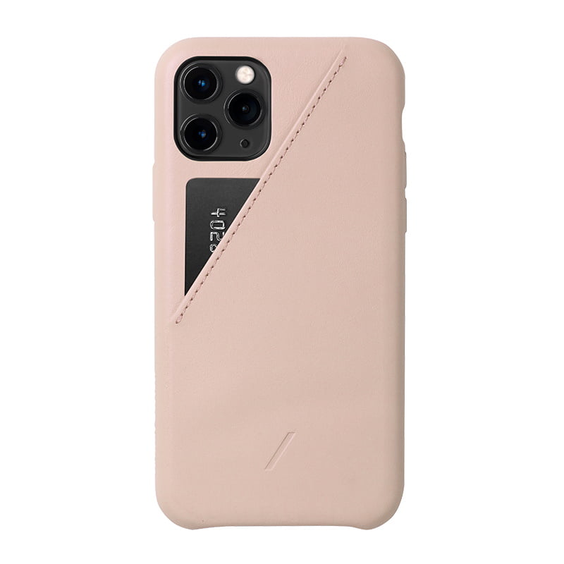 Native Union Clic Card Δερμάτινη Θήκη Προστασίας Για Apple Iphone 11 Pro Με Υποδοχή Για Κάρτες – Ροζ – Θήκη για κινητό από το PhoneBazaar.gr