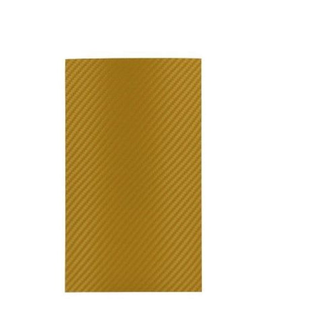 Protection Pro – Gold Carbon Fiber Film Small Blank – Θήκη για κινητό από το PhoneBazaar.gr