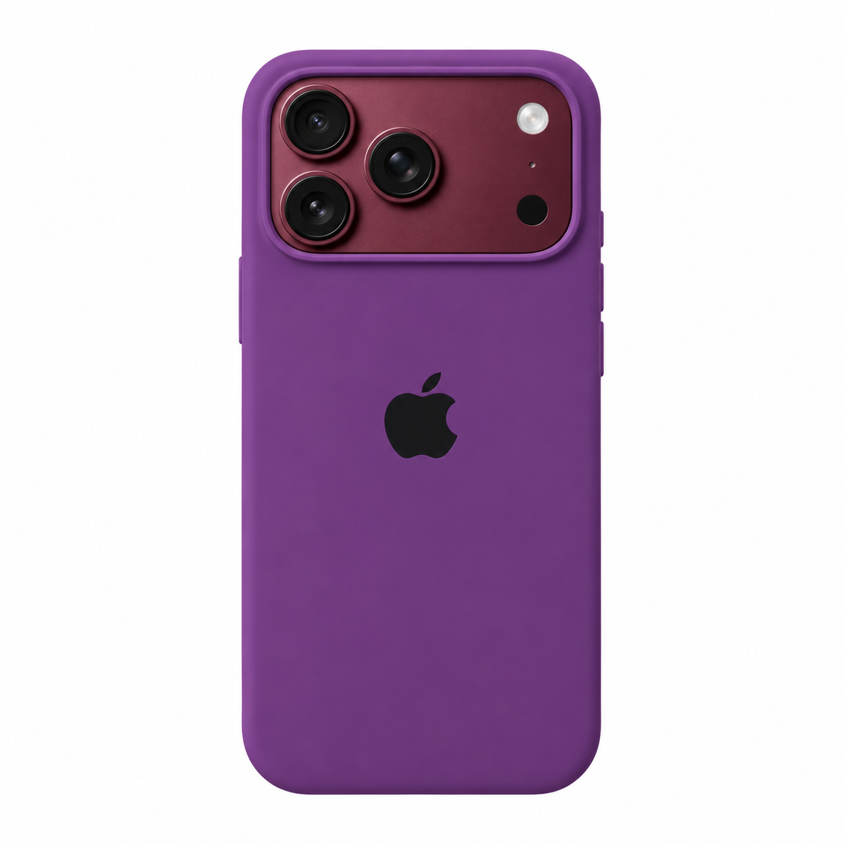 Θήκη Σιλικόνης iPhone 18 Pro Max μωβ