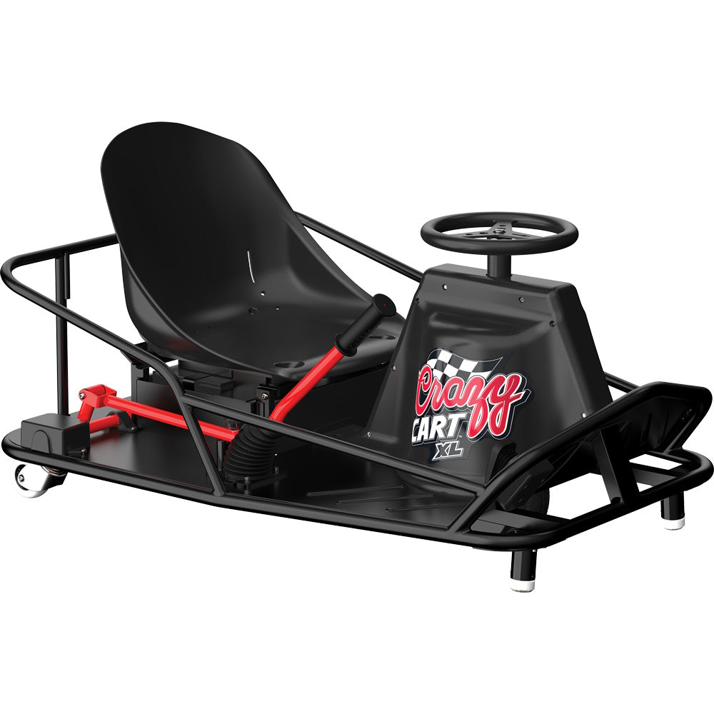 Razor Ηλεκτροκίνητο Εφηβικό Αυτοκίνητο Crazy Cart Xl Σε Χρώμα Μαύρο – Θήκη για κινητό από το PhoneBazaar.gr