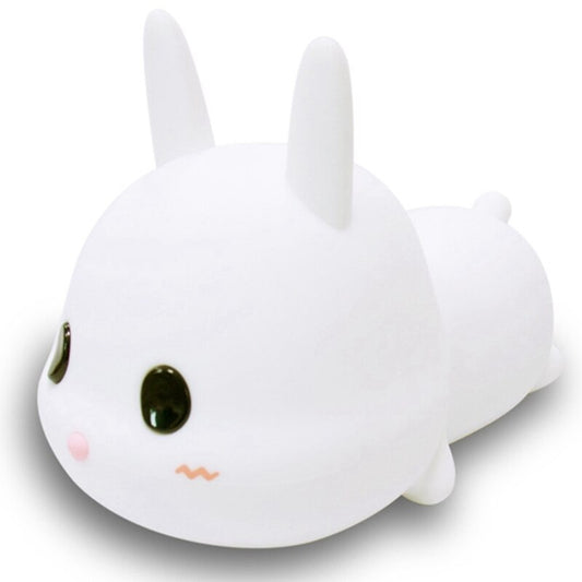 Designnest® Meng Rabbit Night Lamp Κουνελάκι Φωτιστικό Νυκτός Από Μαλακή Σιλικόνη Με Χρονοδιακόπτη – Θήκη για κινητό από το PhoneBazaar.gr