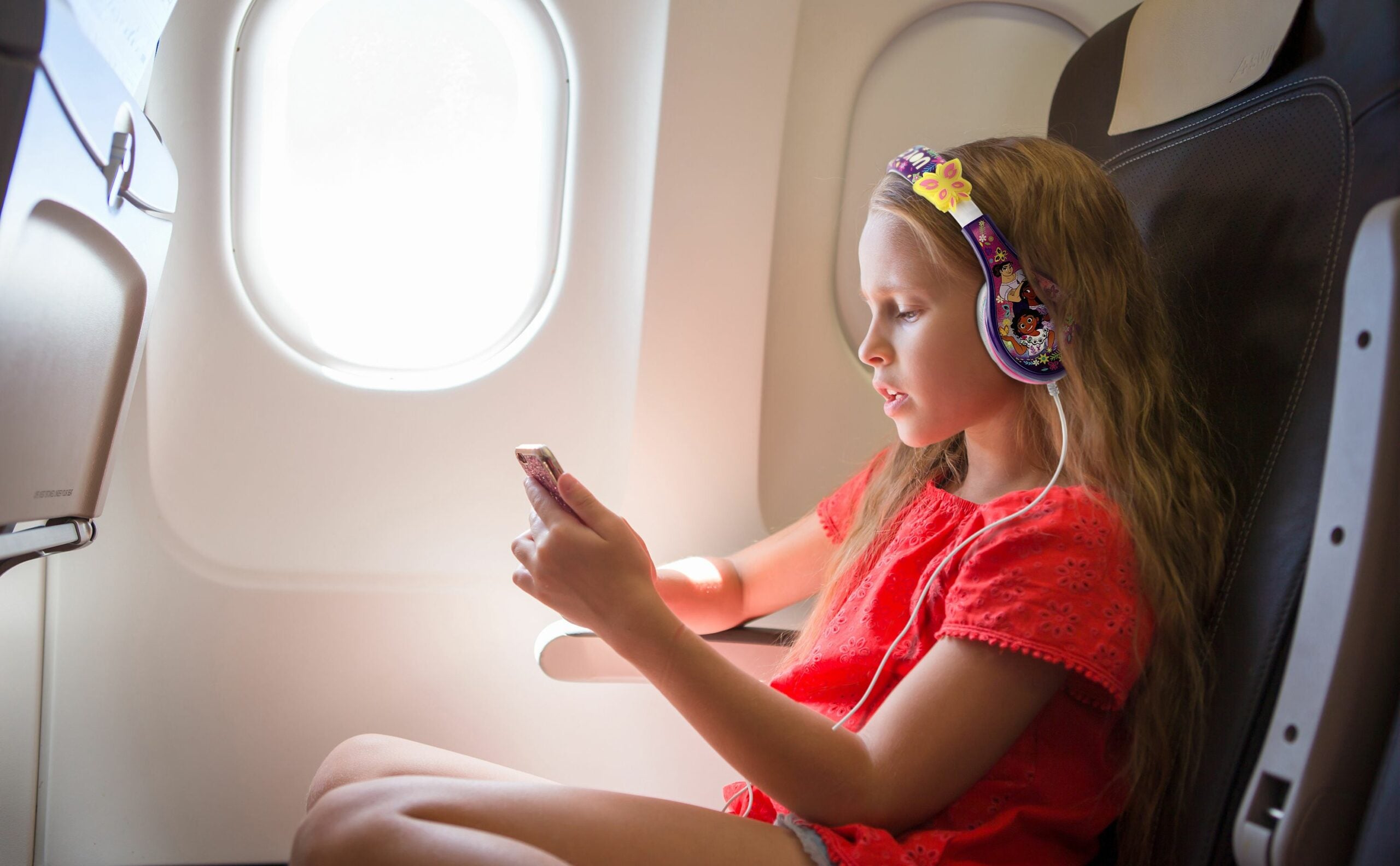 eKids Encanto Ενσύρματα Ακουστικά με ασφαλή μέγιστη ένταση ήχου για παιδιά και εφήβους (EN-140) (Μωβ/Λευκό/Ροζ)