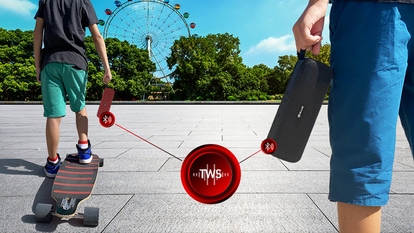 Tellur Loop Bluetooth Speaker 10W, red