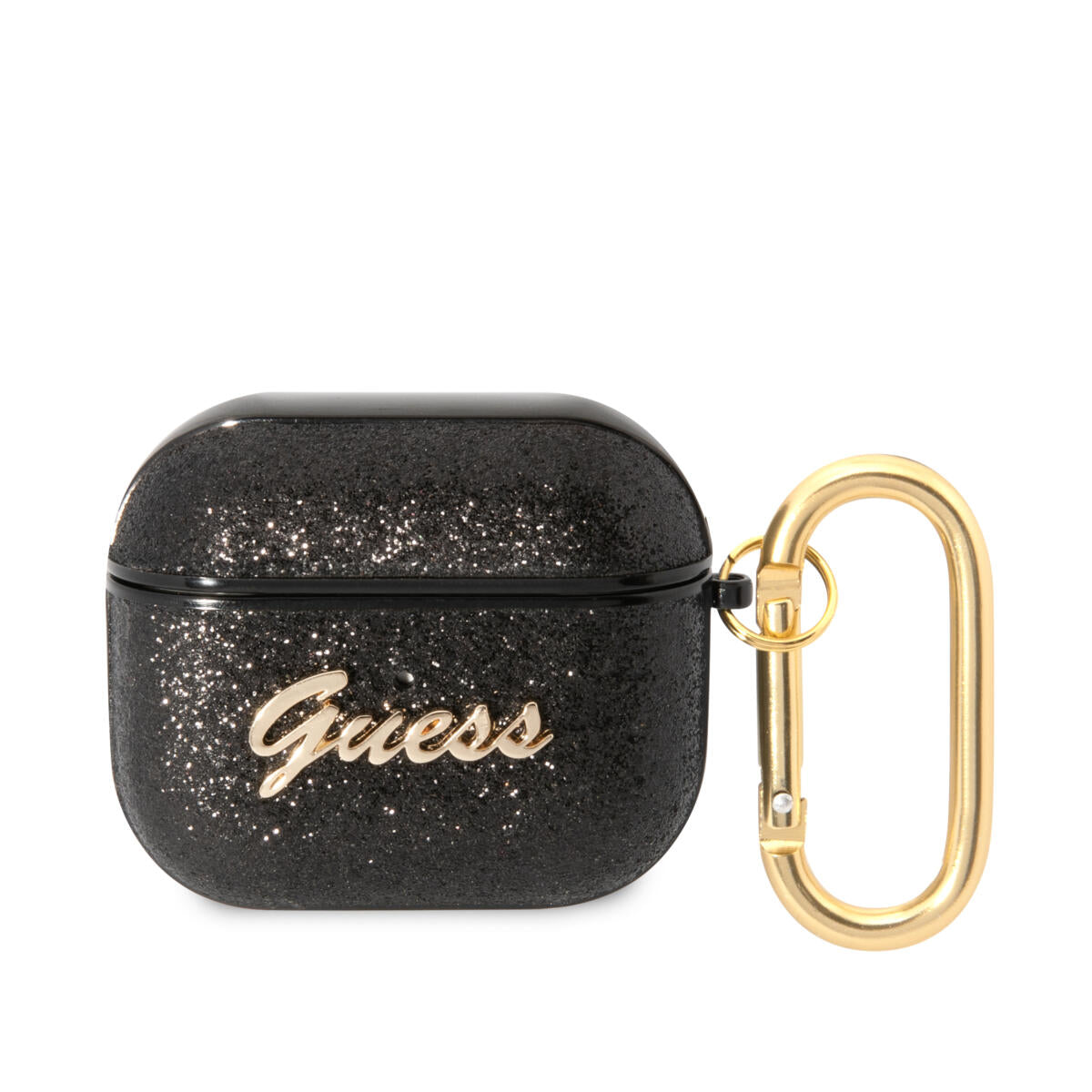 Guess Glitter Flakes Case Θήκη Προστασίας Από Σιλικόνη Για Apple Airpods 3 (Black) – Θήκη για κινητό από το PhoneBazaar.gr