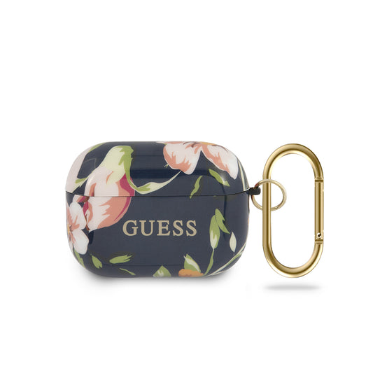 Guess “Flower Collection” Θήκη Προστασίας Με Floral Σχεδιασμό Από Σιλικόνη Για Apple Airpods Pro (Μπλε) – Θήκη για κινητό από το PhoneBazaar.gr