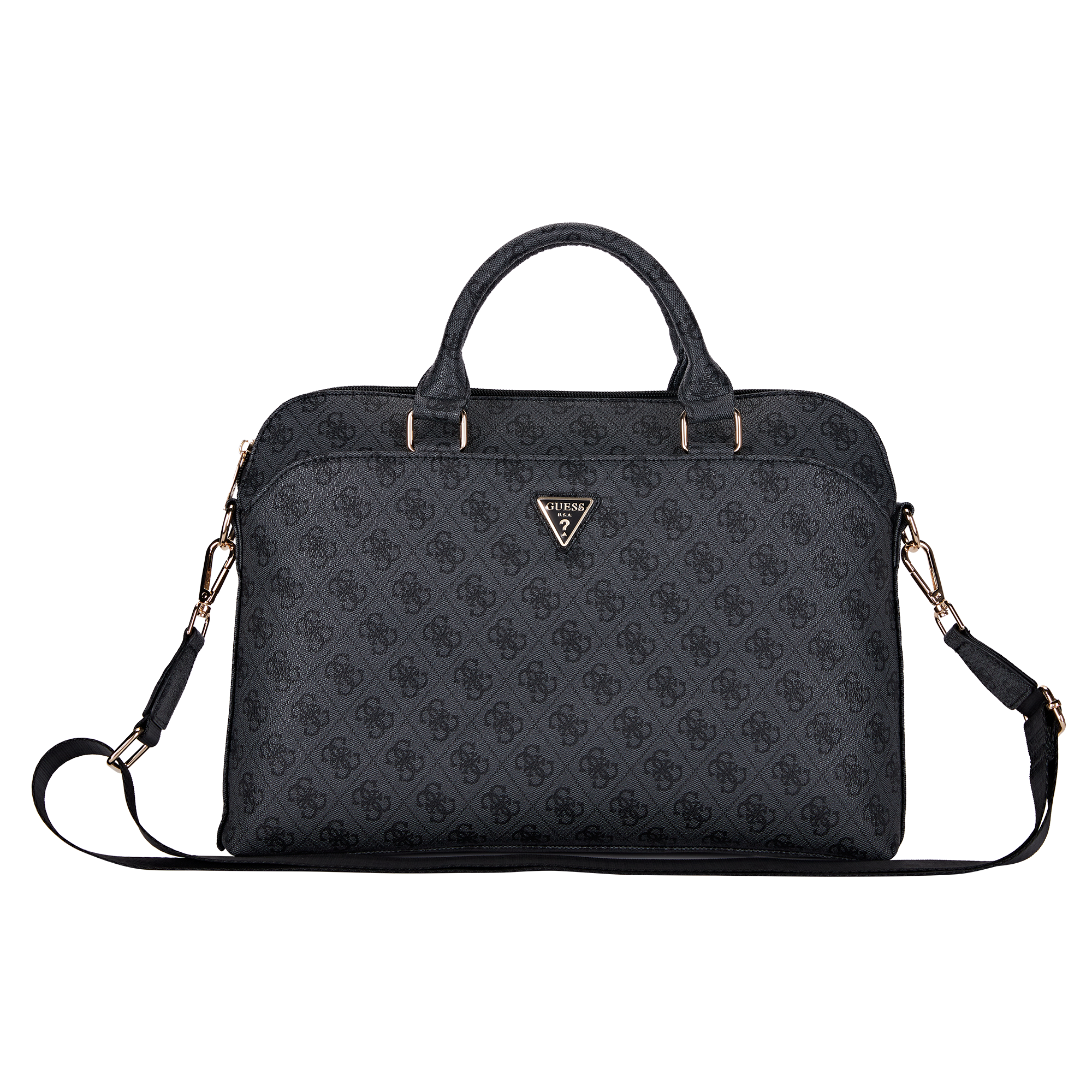 Guess Grained 4G Logo Computer Bag 15"-16" (Black - Gucb15P4Dptk) – Θήκη για κινητό από το PhoneBazaar.gr