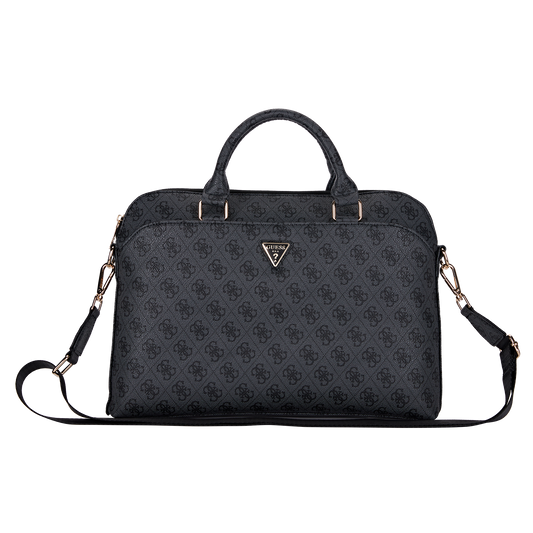 Guess Grained 4G Logo Computer Bag 15"-16" (Black - Gucb15P4Dptk) – Θήκη για κινητό από το PhoneBazaar.gr