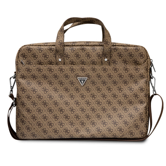 Guess 4G Big Logo Computer Bag Τσάντα Κατάλληλη Για Laptop 15" (Brown - Gucb15P4Tw) – Θήκη για κινητό από το PhoneBazaar.gr