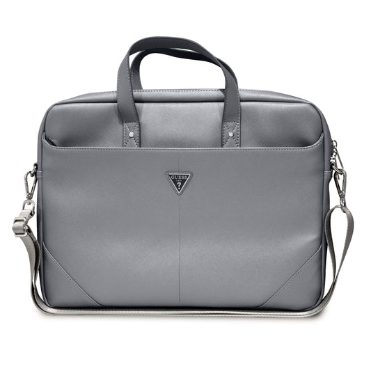 Guess 4G Uptown Computer Bag Τσάντα Κατάλληλη Για Laptop 15" (Silver - Gucb15Psatlg) – Θήκη για κινητό από το PhoneBazaar.gr