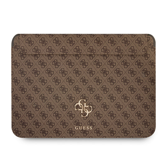 Guess 4G Logo Saffiano Collection Sleeve Θήκη Κατάλληλη Για Laptop/Tablet 13" (Brown - Gucs13G4Gfbr) – Θήκη για κινητό από το PhoneBazaar.gr