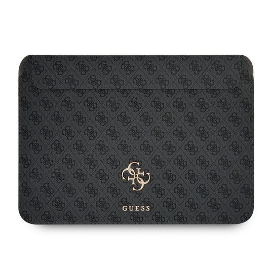 Guess 4G Logo Saffiano Collection Sleeve Θήκη Κατάλληλη Για Laptop/Tablet 13" (Grey - Gucs13G4Gfgr) – Θήκη για κινητό από το PhoneBazaar.gr