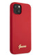 Guess “Vintage Script Gold Logo Collection” Σκληρή Θήκη Προστασίας Από Σιλικόνη – Apple Iphone 13 (Κόκκινη) – Θήκη για κινητό από το PhoneBazaar.gr