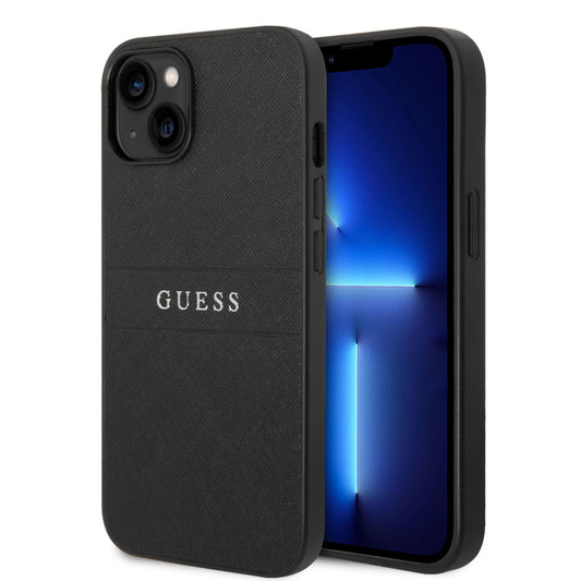 Guess Saffiano Hard Case Θήκη Προστασίας Από Δερματίνη – Iphone 14 Plus (Μαύρο) – Θήκη για κινητό από το PhoneBazaar.gr