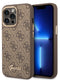 Guess “4G Logo Collection” Script Metal Logo Θήκη Προστασίας Από Δερματίνη – Iphone 14 Pro Max (Καφέ) – Θήκη για κινητό από το PhoneBazaar.gr
