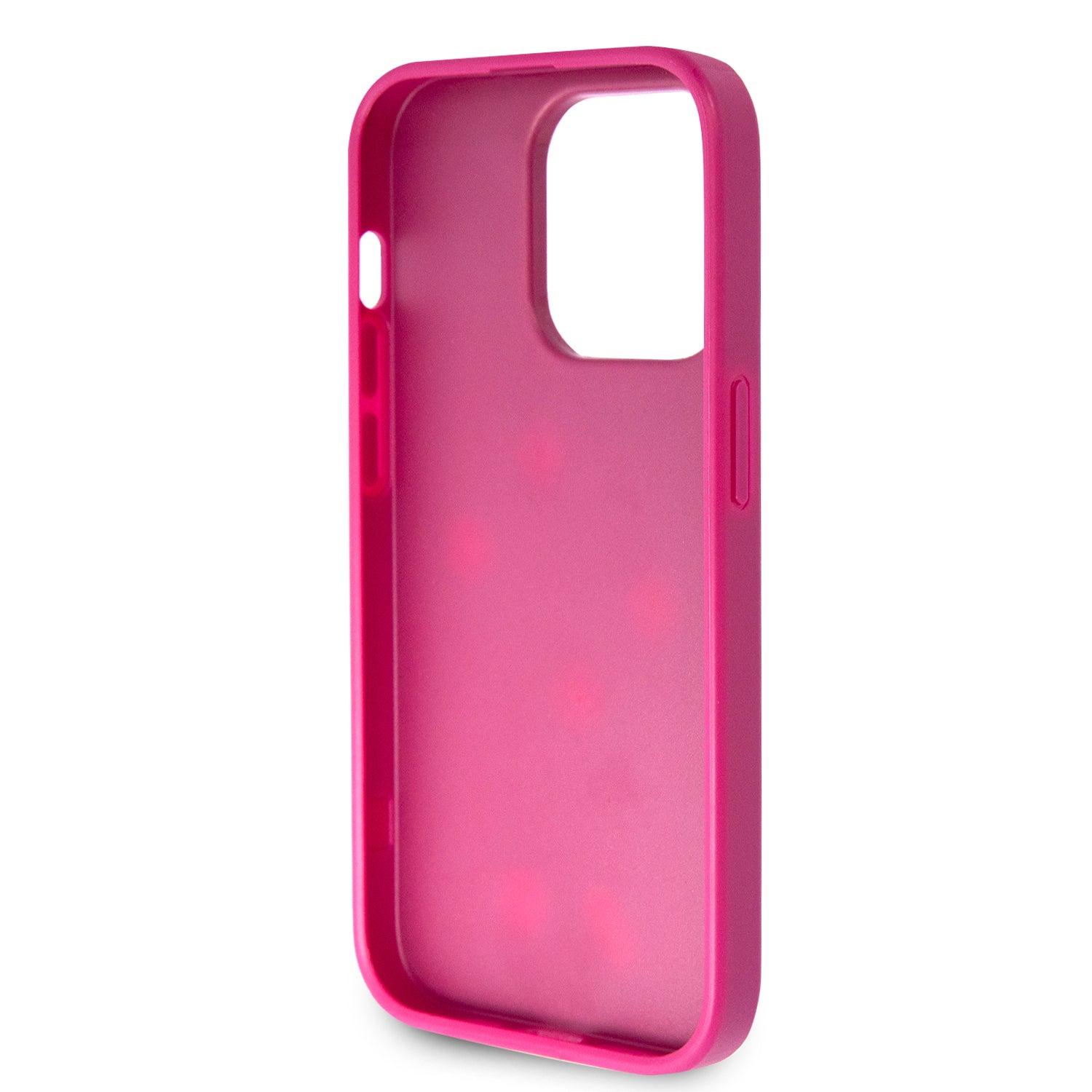 Guess Fixed Glitter 4G Logo Case Θήκη προστασίας από σιλικόνη – iPhone 15 Pro Max (Purple – GUHCP15XHG4SGU)