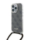 Guess “4G Logo Collection” Crossbody Hard Case Script Metal Logo Θήκη Προστασίας Από Σιλικόνη Με Λουράκι – Iphone 16 Pro (Καφέ – Guhcp16Lhc4Sew) – Θήκη για κινητό από το PhoneBazaar.gr
