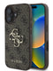 Guess “4G Logo Collection” Hard Case Pu Case Θήκη Προστασίας Από Δερματίνη – Iphone 16 (Καφε – Guhcp16S4Gmgbr) – Θήκη για κινητό από το PhoneBazaar.gr