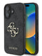 Guess “4G Logo Collection” Hard Case Pu Case Θήκη Προστασίας Από Δερματίνη – Iphone 16 (Μαύρο – Guhcp16S4Gmggr) – Θήκη για κινητό από το PhoneBazaar.gr