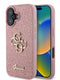 Guess Fixed Glitter Big 4G Logo Case Θήκη Προστασίας Από Σιλικόνη– Iphone 16 (Ροζ – Guhcp16Shg4Sgp) – Θήκη για κινητό από το PhoneBazaar.gr